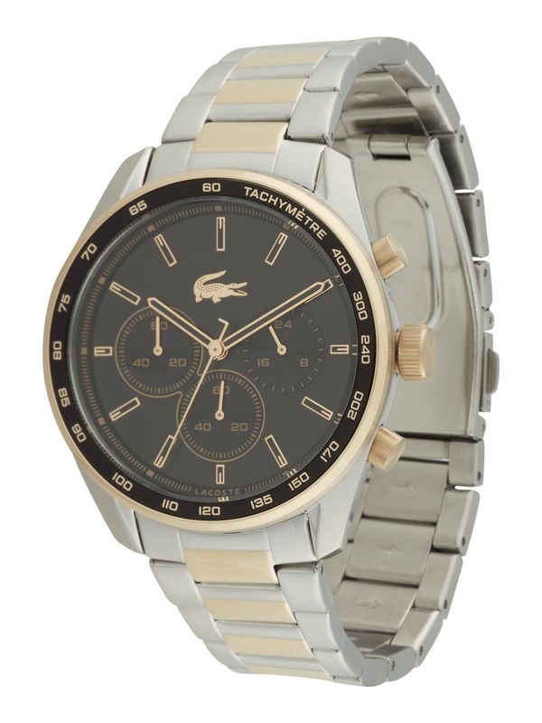 LACOSTE LACOSTE Аналогов часовник 'VANCOUVER'  злато / сребърно