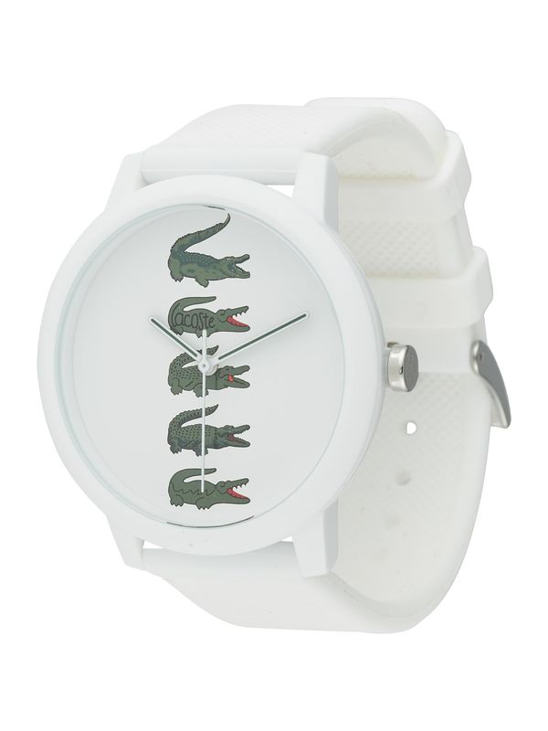 LACOSTE LACOSTE Аналогов часовник  зелено / червено / черно / бяло