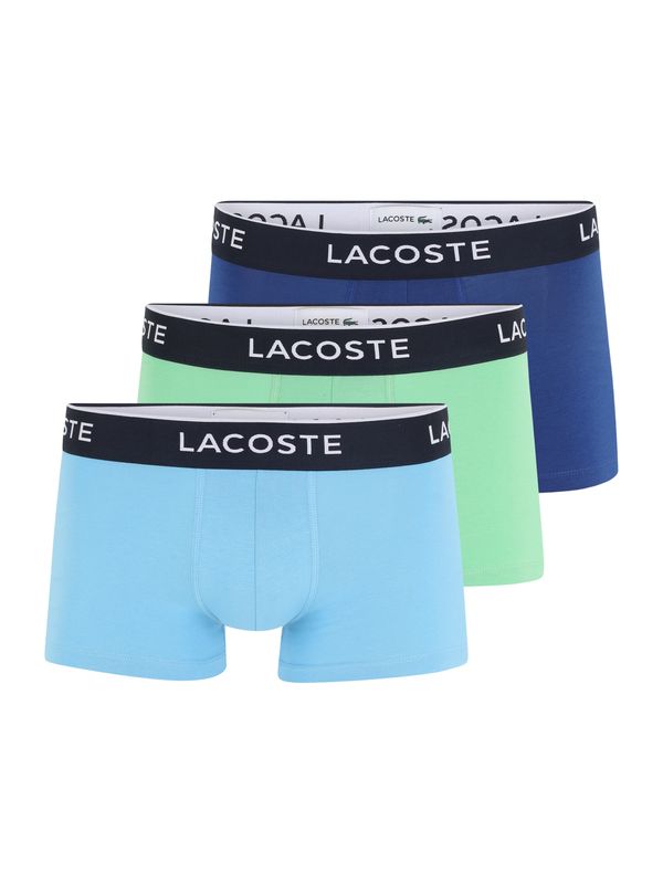 LACOSTE LACOSTE Боксерки 'Casualnoirs'  морскосиньо / светлосиньо / мента / черно