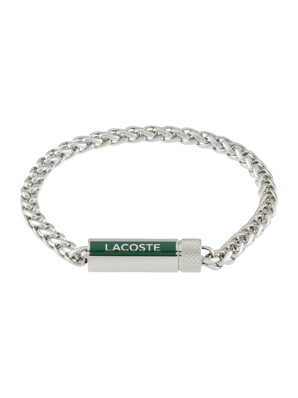 LACOSTE LACOSTE Гривна 'SPELT'  сребърно