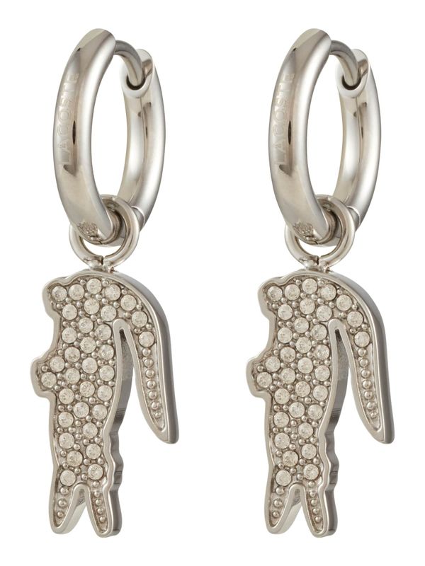 LACOSTE LACOSTE Обеци  сребърно