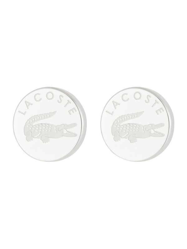 LACOSTE LACOSTE Обеци  сребърно