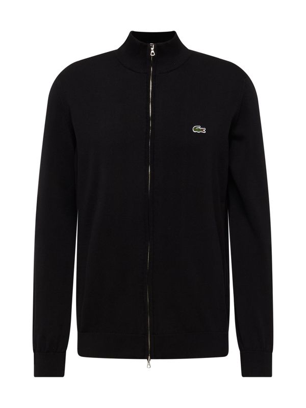 LACOSTE LACOSTE Плетена жилетка  черно