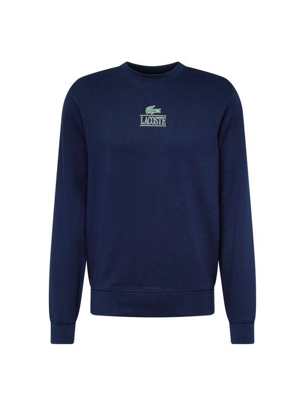 LACOSTE LACOSTE Суичър  тъмносиньо / светлозелено / бяло