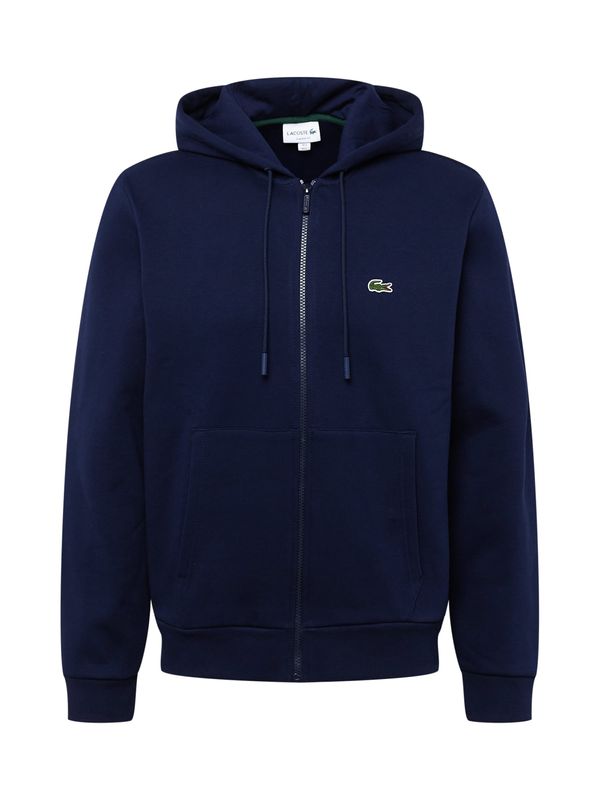 LACOSTE LACOSTE Суичъри с качулка  нейви синьо / зелено / бяло