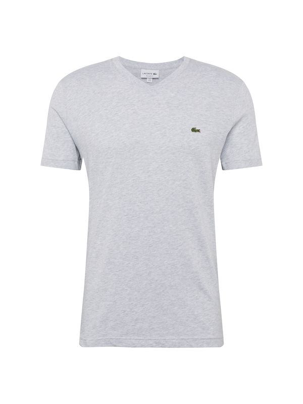 LACOSTE LACOSTE Тениска  сив меланж