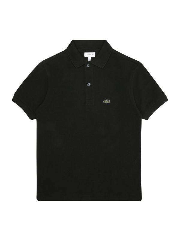 LACOSTE LACOSTE Тениска  зелено / светлочервено / черно / бяло