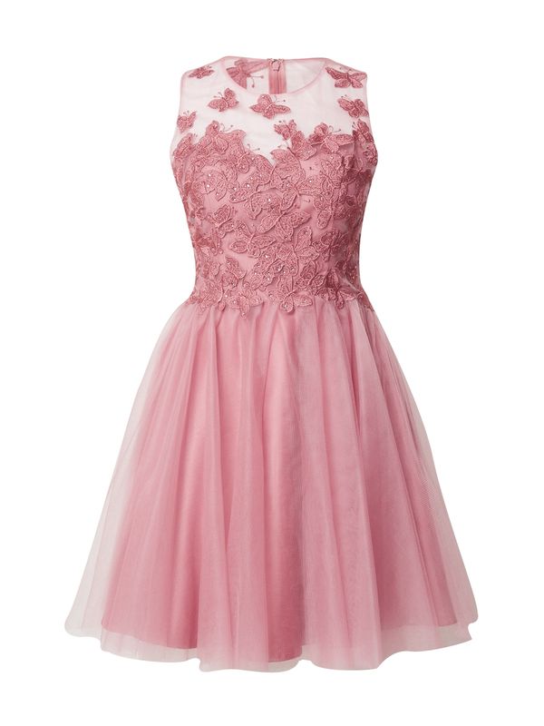 Laona Laona Рокля за коктейл  пепел от рози / прозрачно