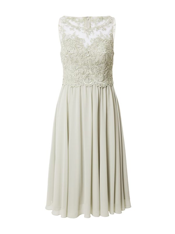 Laona Laona Рокля за коктейл  сребърно сиво / пастелно зелено