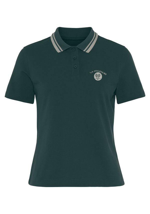 LASCANA ACTIVE LASCANA ACTIVE Функционална тениска  елхово зелено / бяло