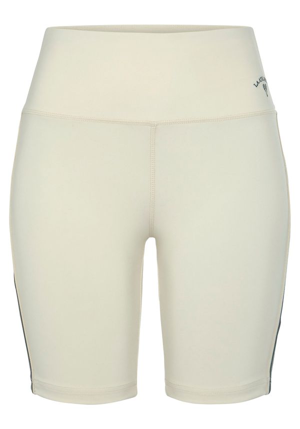 LASCANA ACTIVE LASCANA ACTIVE Панталон  черно / мръсно бяло