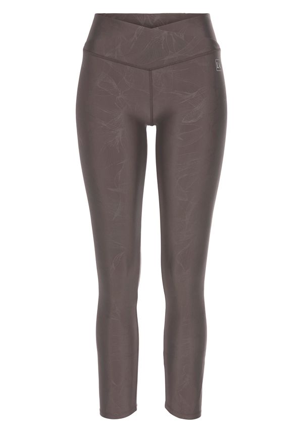 LASCANA ACTIVE LASCANA ACTIVE Спортен панталон  антрацитно черно / базалтово синьо