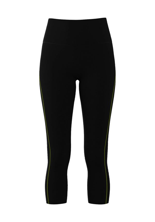 LASCANA ACTIVE LASCANA ACTIVE Спортен панталон  жълто / черно / бяло