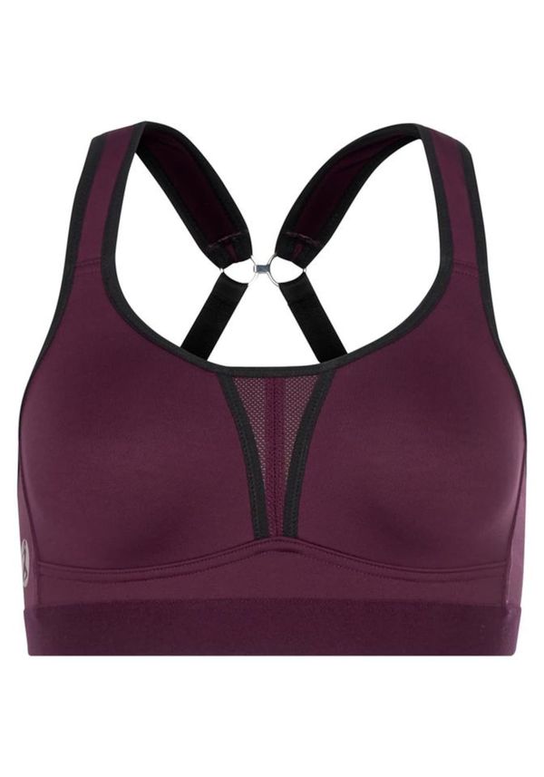 LASCANA ACTIVE LASCANA ACTIVE Спортен сутиен  винено червено / черно