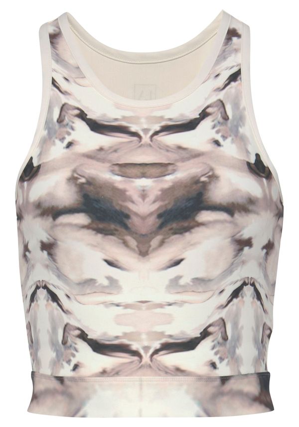 LASCANA ACTIVE LASCANA ACTIVE Спортен топ  бежово / кремаво / таупе сиво