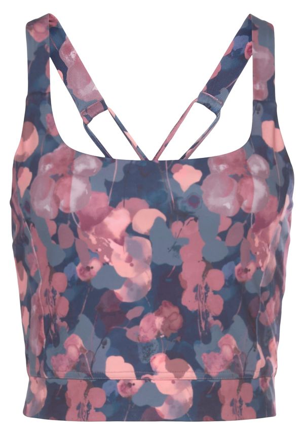 LASCANA ACTIVE LASCANA ACTIVE Спортен топ  петрол / фуксия / бледорозово