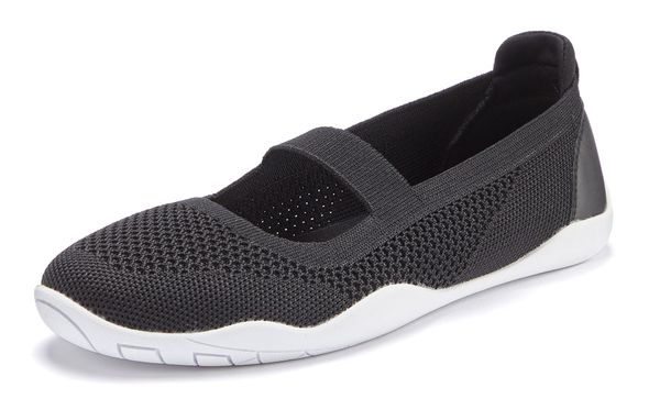 LASCANA LASCANA Балерини  антрацитно черно