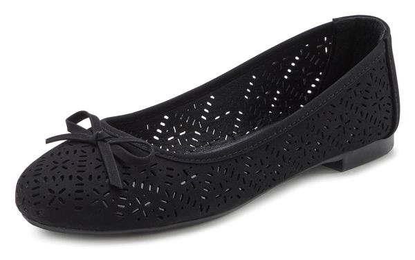 LASCANA LASCANA Балерини  черно