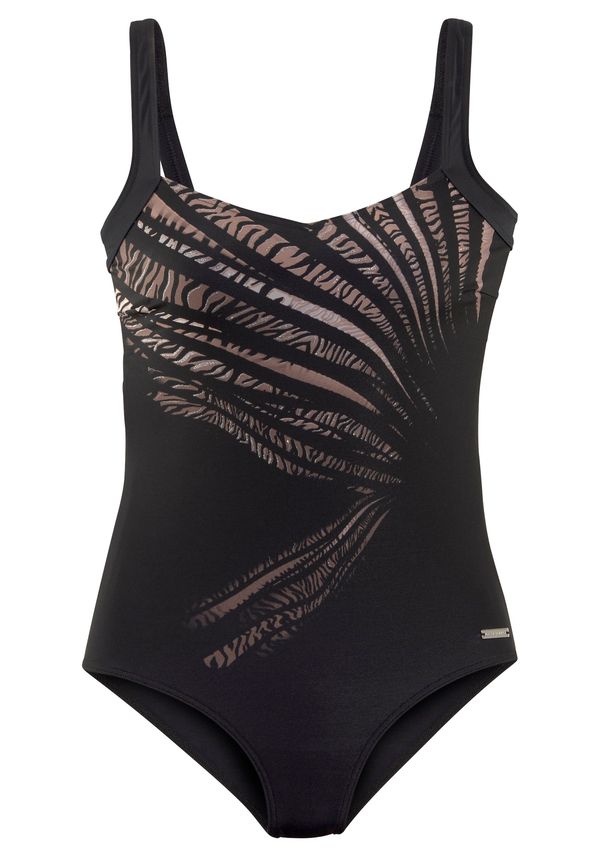 LASCANA LASCANA Бански костюм  бежово / черно
