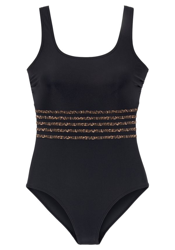 LASCANA LASCANA Бански костюм  бежово / кафяво / черно