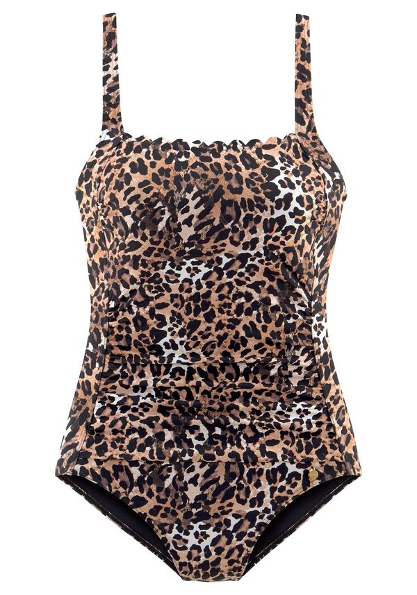 LASCANA LASCANA Бански костюм 'Lexa'  кафяво / черно