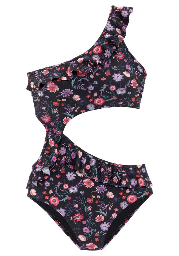 LASCANA LASCANA Бански костюм  пъстро / черно