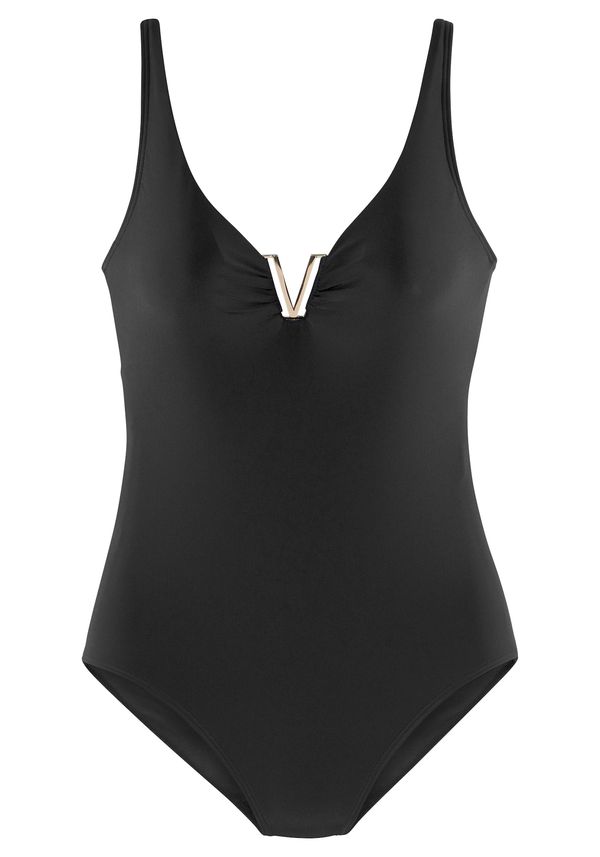 LASCANA LASCANA Бански костюм  злато / черно