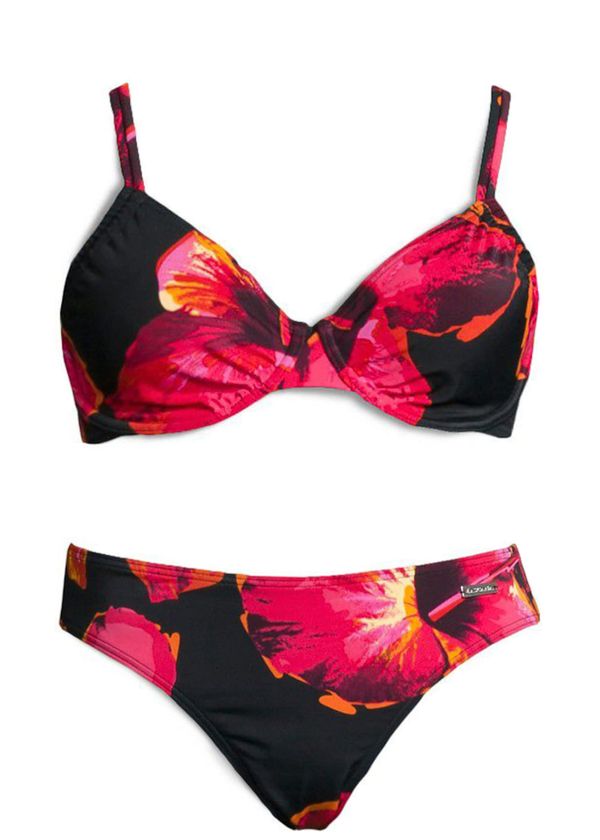 LASCANA LASCANA Бански тип бикини  червено / черно