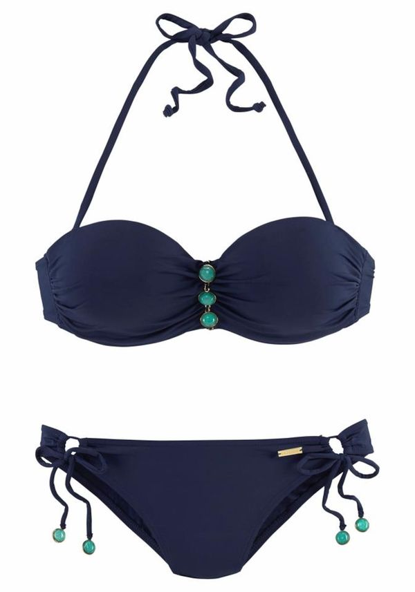 LASCANA LASCANA Бански тип бикини  нейви синьо
