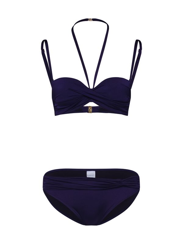 LASCANA LASCANA Бански тип бикини  синя тинтява