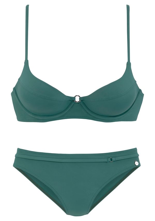 LASCANA LASCANA Бански тип бикини  смарагдово зелено