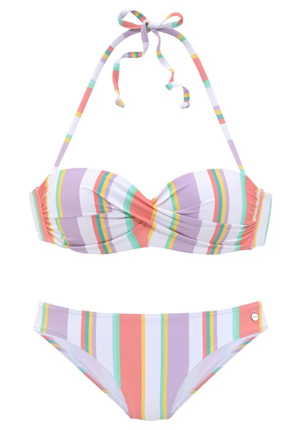 LASCANA LASCANA Бански тип бикини  жълто / нефритено зелено / светлолилаво / питая