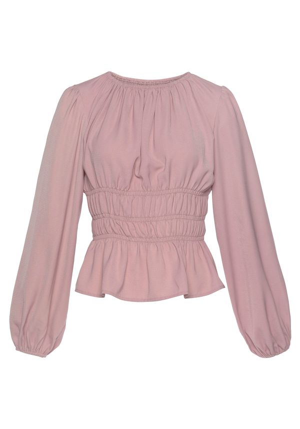 LASCANA LASCANA Блуза  бледоморав