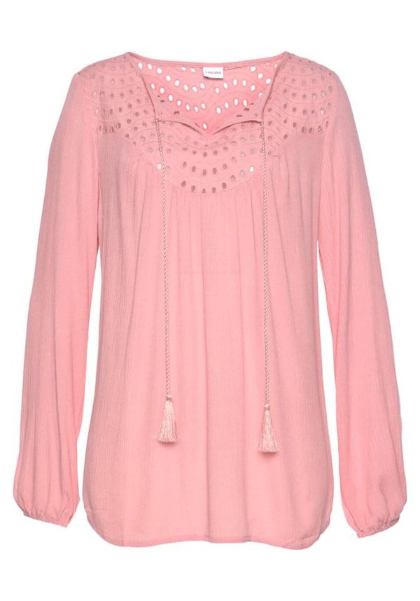 LASCANA LASCANA Блуза  бледорозово