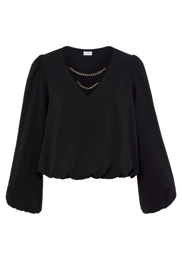 LASCANA LASCANA Блуза  черно