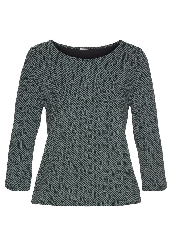 LASCANA LASCANA Блуза  зелено / черно