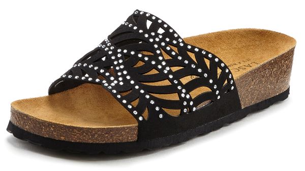 LASCANA LASCANA Чехли  черно / прозрачно