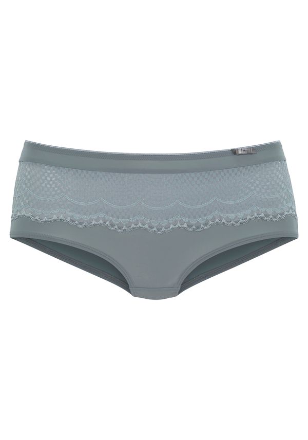 LASCANA LASCANA Дамски бикини  гълъбово синьо