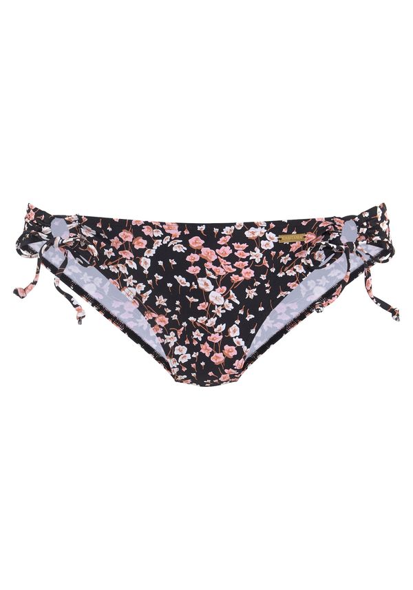 LASCANA LASCANA Долнище на бански тип бикини 'Blair'  пъстро / черно
