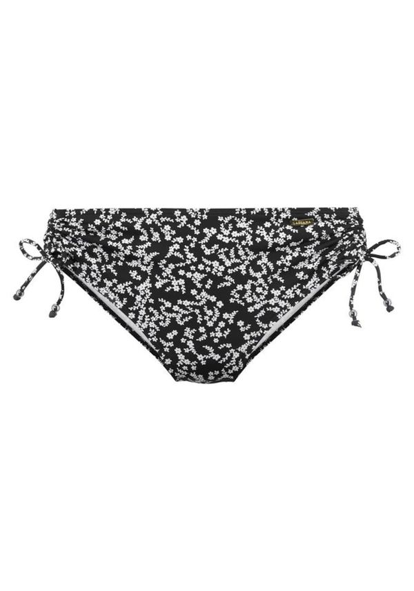 LASCANA LASCANA Долнище на бански тип бикини 'Meadow'  черно