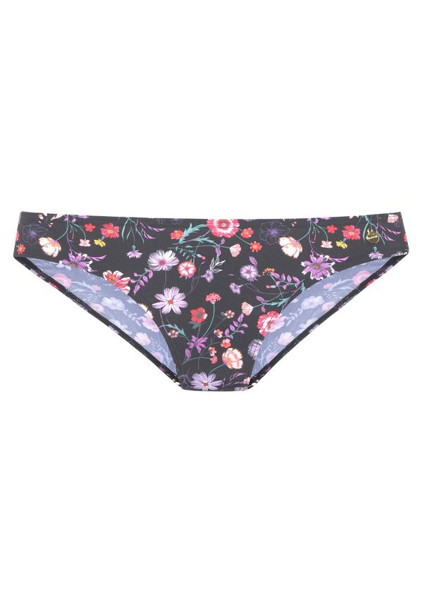 LASCANA LASCANA Долнище на бански тип бикини  пъстро / черно