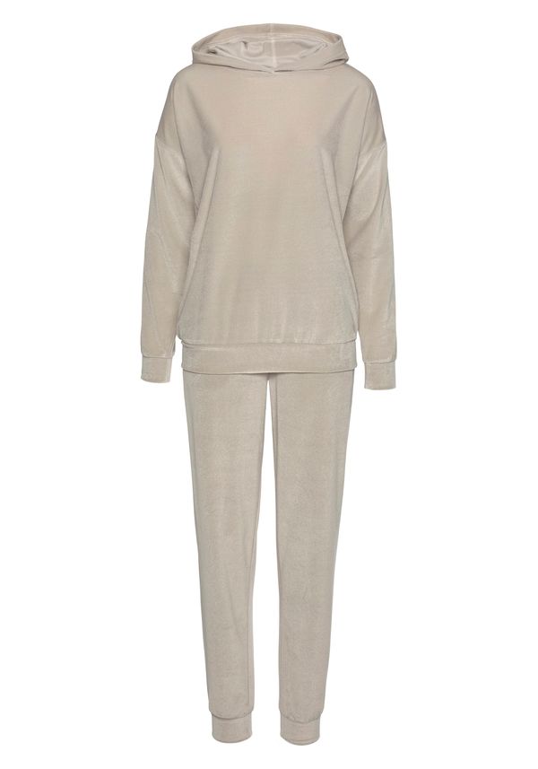 LASCANA LASCANA Домашен анцуг  бежово