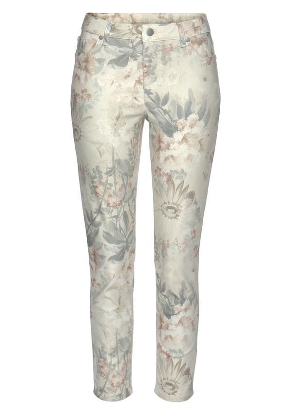 LASCANA LASCANA Джегингс  бежово / сиво / пепел от рози