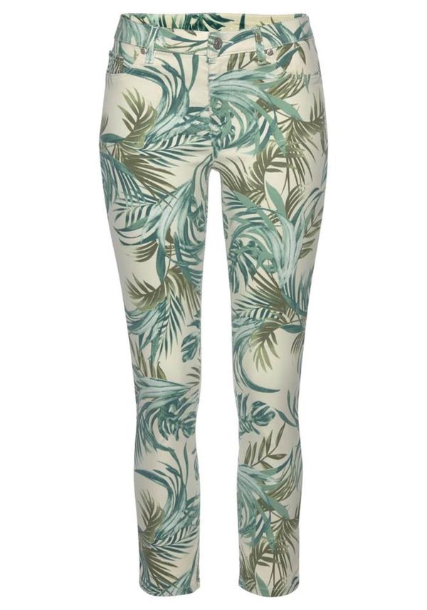 LASCANA LASCANA Джегингс  кремаво / зелено