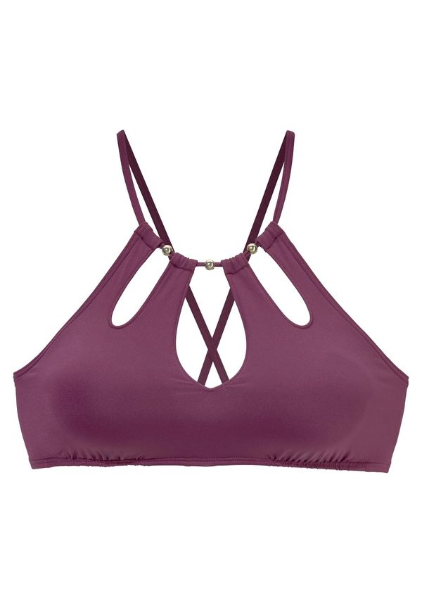 LASCANA LASCANA Горнище на бански 'Italy'  боровинка