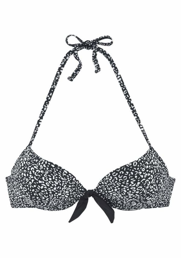 LASCANA LASCANA Горнище на бански 'Leo'  черно