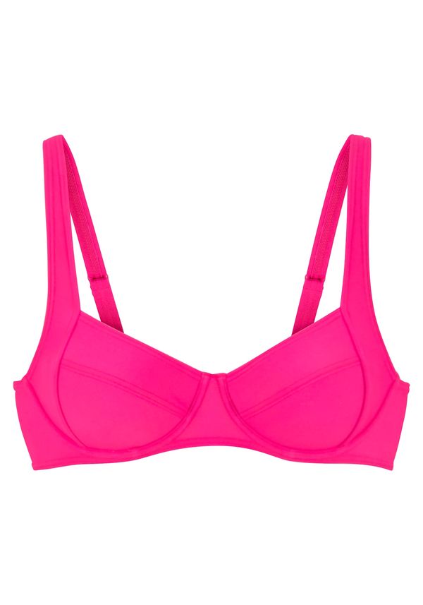LASCANA LASCANA Горнище на бански 'Lolo'  неоново розово