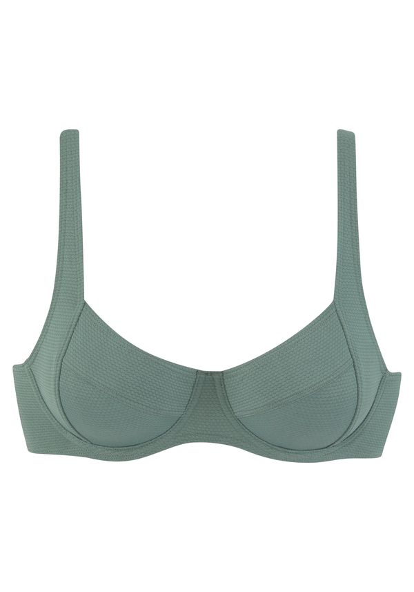 LASCANA LASCANA Горнище на бански  маслина