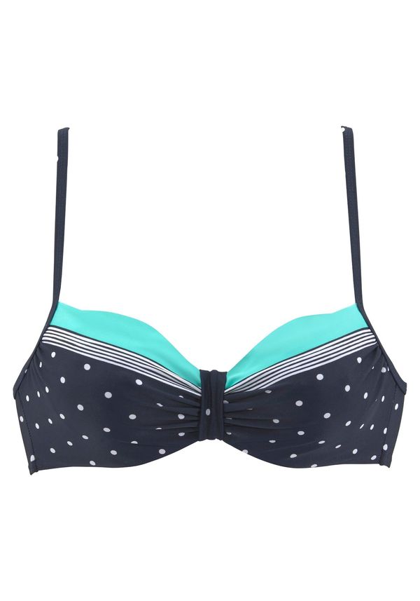 LASCANA LASCANA Горнище на бански 'Monroe'  тюркоазен