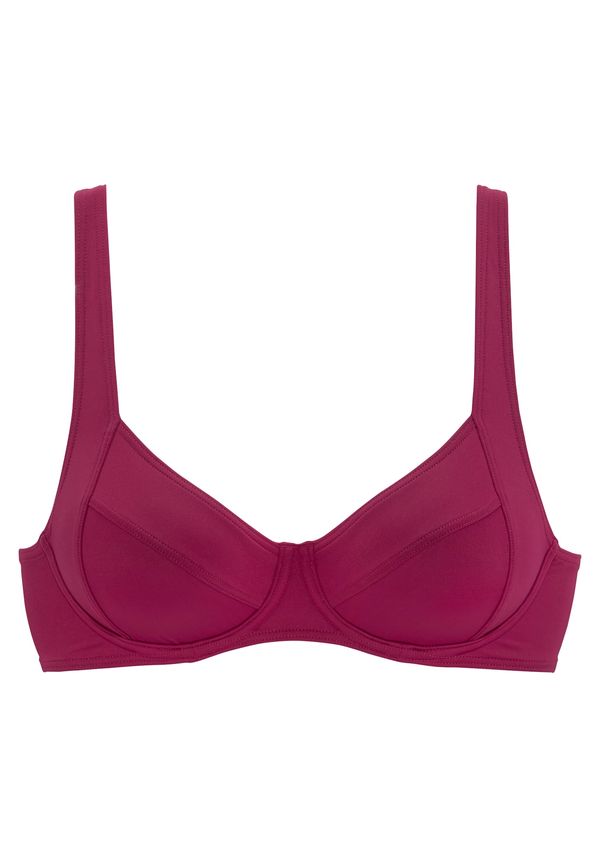 LASCANA LASCANA Горнище на бански 'Pride'  боровинка